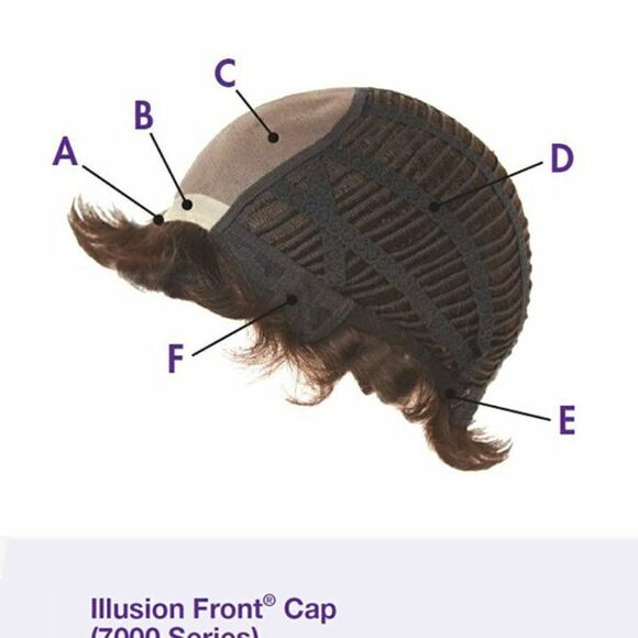 Louis Ferre Monofilament Top Linda Wig Color 56 - Picture 7 of 8